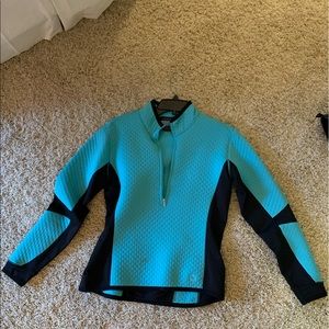Nike pullover with back zipper